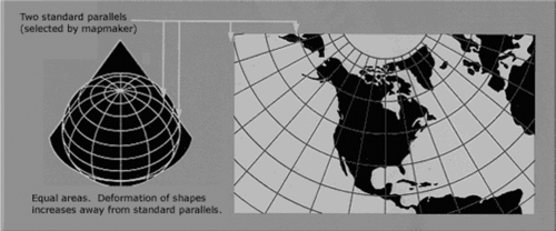 Albers Equal Area Conic Projection